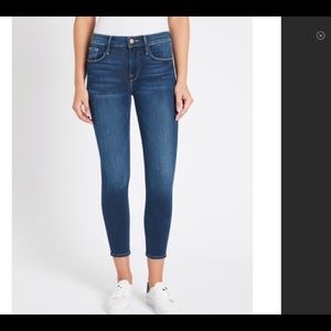 FRAME Denim Le Skinny De Jeanne Crop Jeans